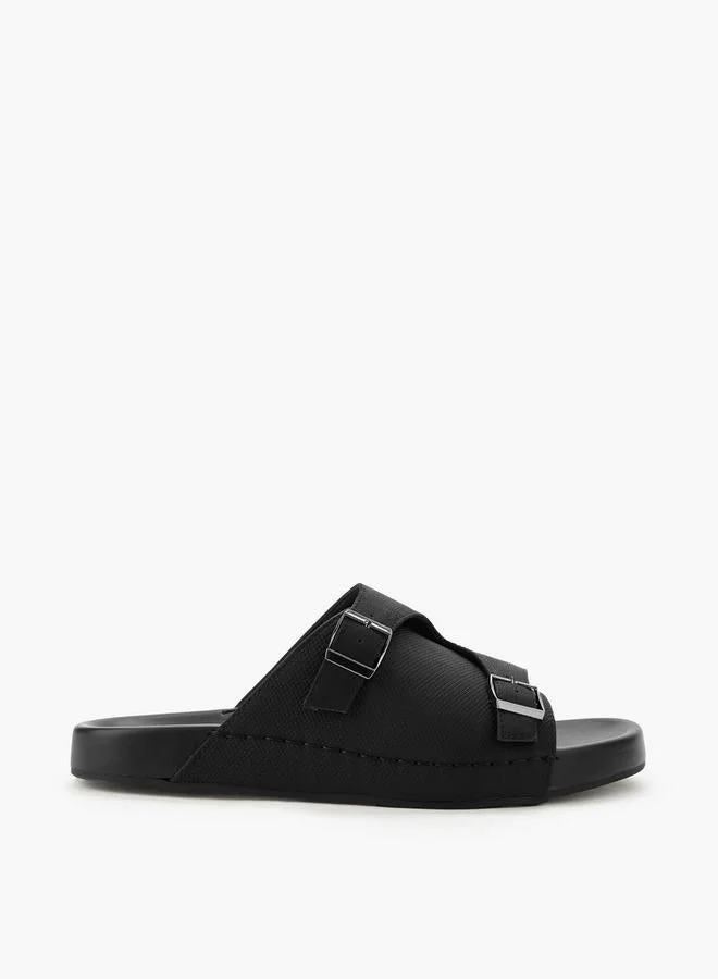 LBL by Shoexpress Men Buckle Detail Comfort Sandals