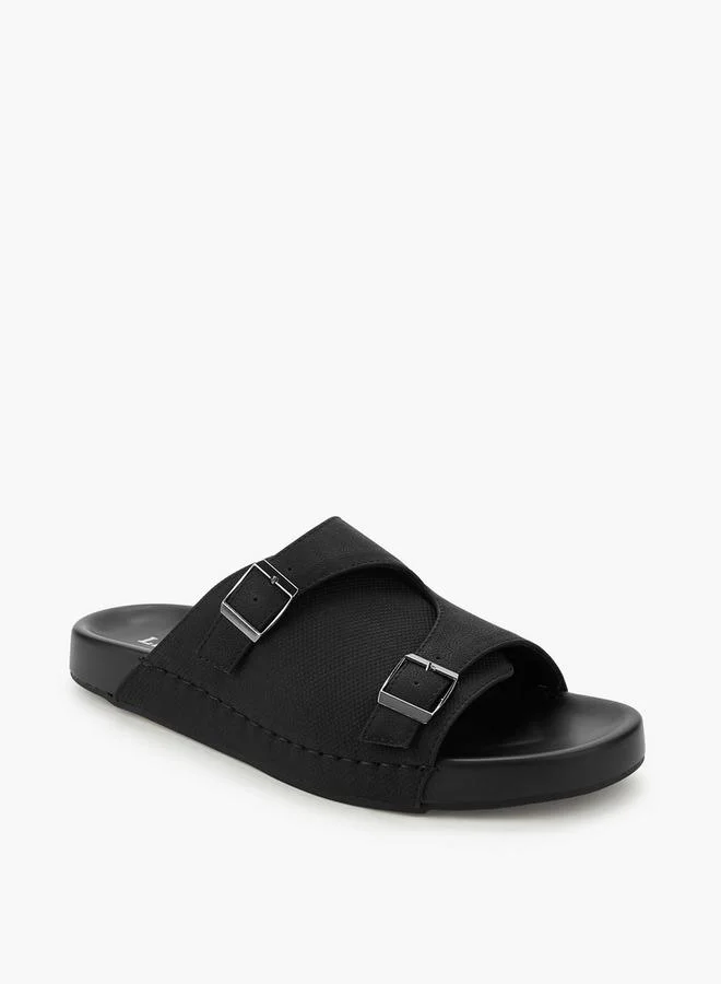 LBL By Shoexpress Men Buckle Detail Comfort Sandals