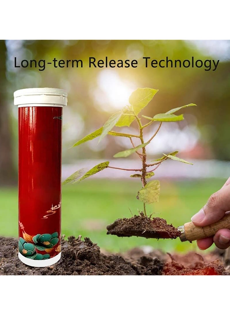 CMGTYYD Home Gardening Universal Slow-Release Tablet Organic Fertilizer,Bone Meal Fertilizer Organic,Slow Release Fertilizer Tablets, Organic All Purpose Fertilizer,Plant Growth Enhancer Supplement (5pcs)  - Image 3