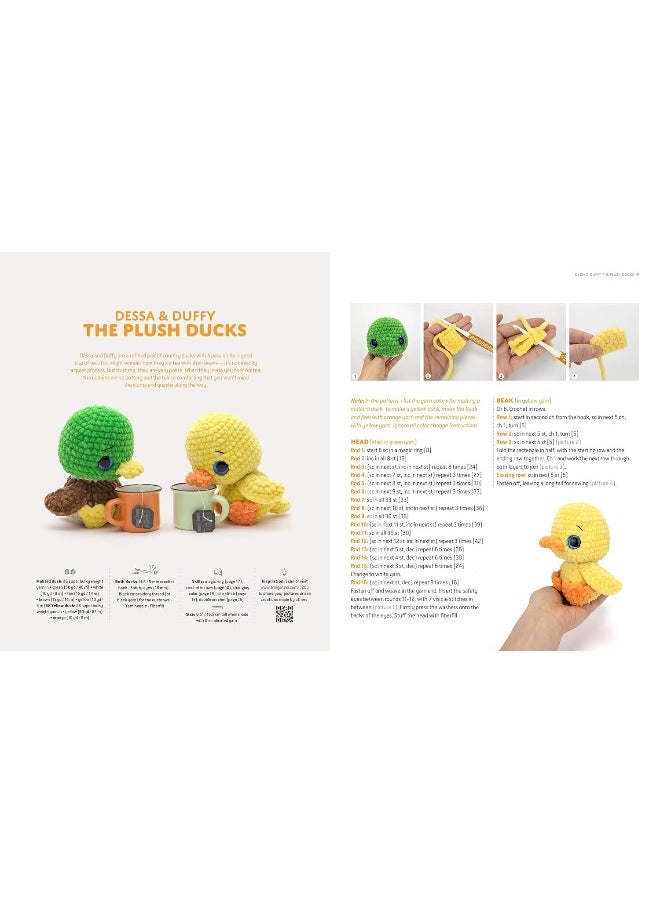 Meteoor Books Amigurumi Plushies: Quick and Easy Crochet Projects with Chunky Yarn  - Image 2