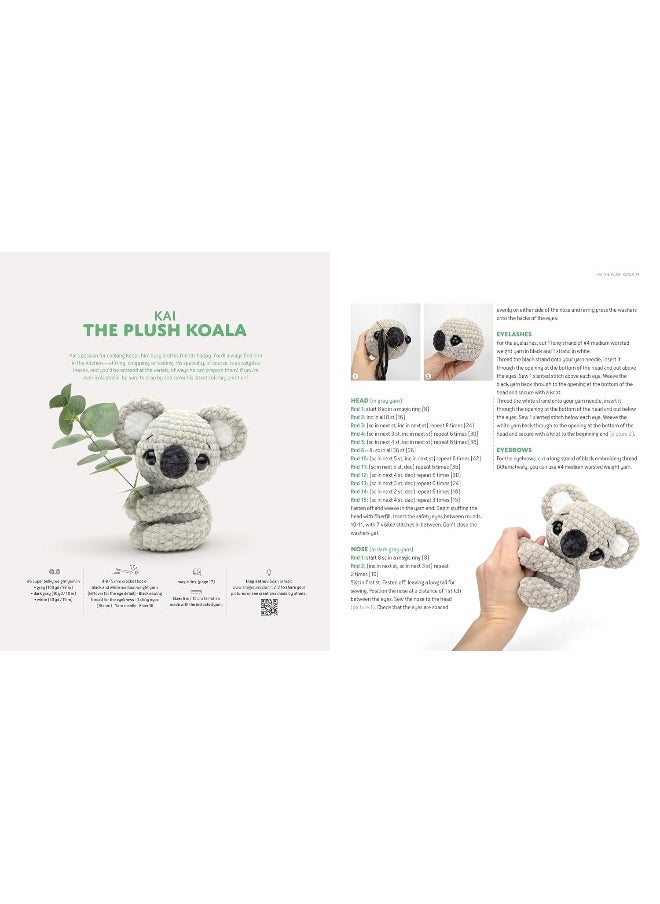 Meteoor Books Amigurumi Plushies: Quick and Easy Crochet Projects with Chunky Yarn  - Image 3