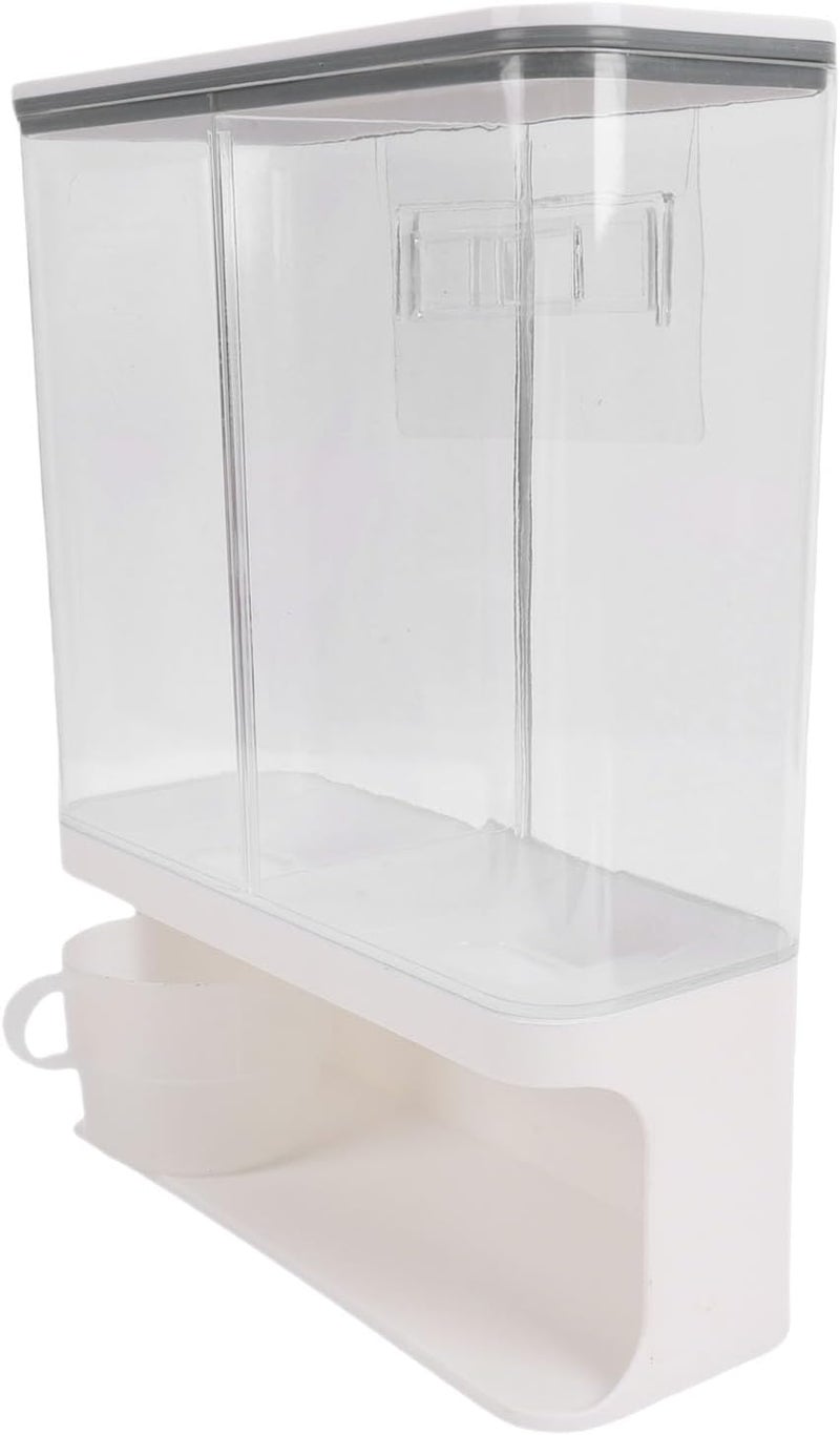 Laundry Detergent Dispenser, Transparent Dry Food Storage with Cup Pantry Organizers and Storage for Rice, Beans, Laundry Powder, Remover Powder, Laundry Beads Container - Image 5