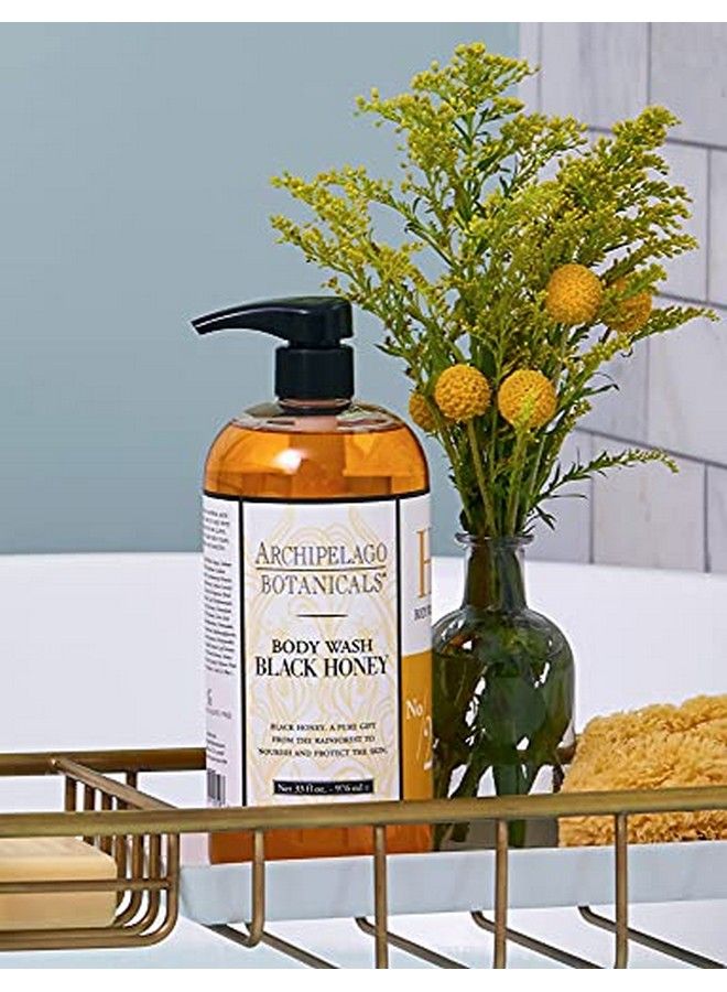 Archipelago Botanicals غسول الجسم بالعسل الأسود 33 أونصة سائلة - Image 3