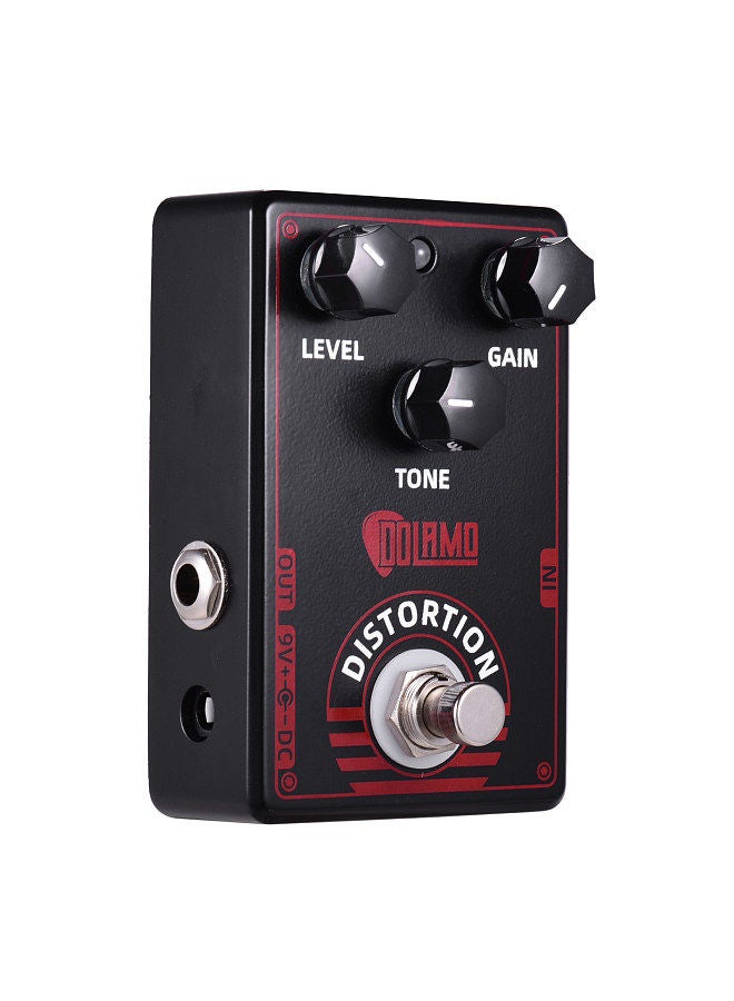 DOLAMO D-4 High Gain Distortion Guitar Effect Pedal True British Style Effect Pedal with True Bypass for Electric Guitar - Image 1