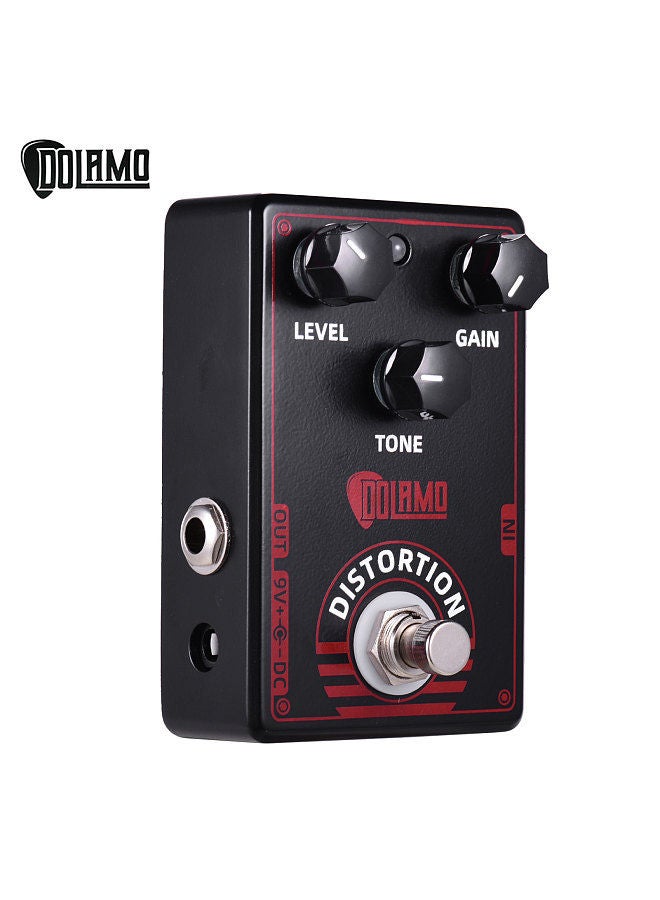 DOLAMO D-4 High Gain Distortion Guitar Effect Pedal True British Style Effect Pedal with True Bypass for Electric Guitar - Image 5