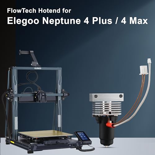 Micro-Swiss Microswiss FlowTech Hotend for Elegoo Neptune 4 Plus / 4 Max - Leakproof Nozzle - Cold Nozzle Change - High Flow - All Metal Design - Made in USA - Image 3