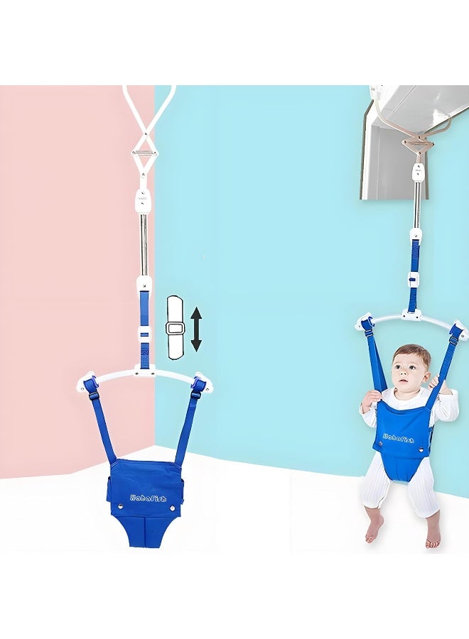 HI SUYI Baby Door Jumpers and Bouncers Exerciser Set with Door Clamp Adjustable Strap for Toddler Infant 6-24 Months - Image 2