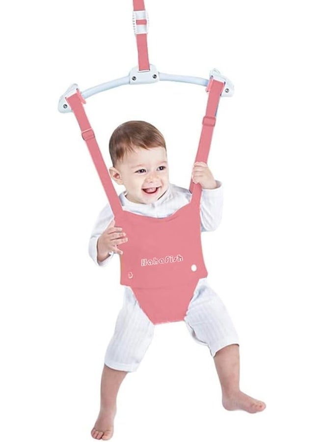 HI SUYI Baby Door Jumpers and Bouncers Exerciser Set with Door Clamp Adjustable Strap for Toddler Infant 6-24 Months - Image 1