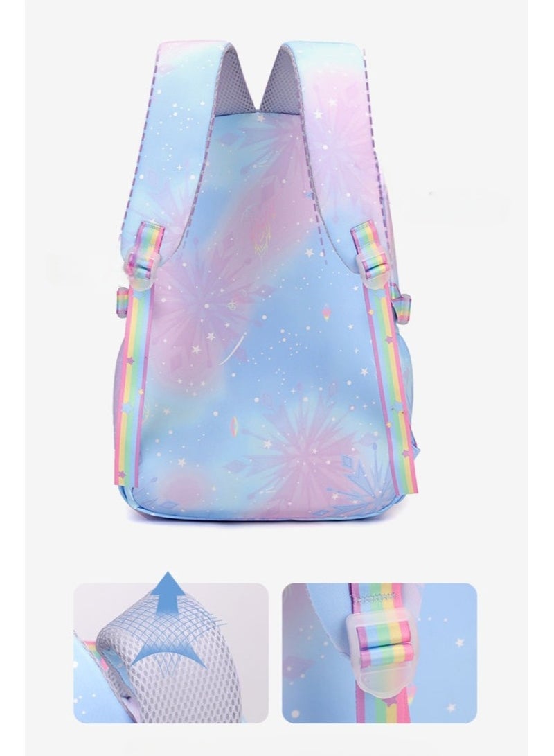 Stitch Student Backpack Large Capacity Backpack for Primary and Secondary School Students Cartoon Print Backpack 30*44*22CM - Image 3