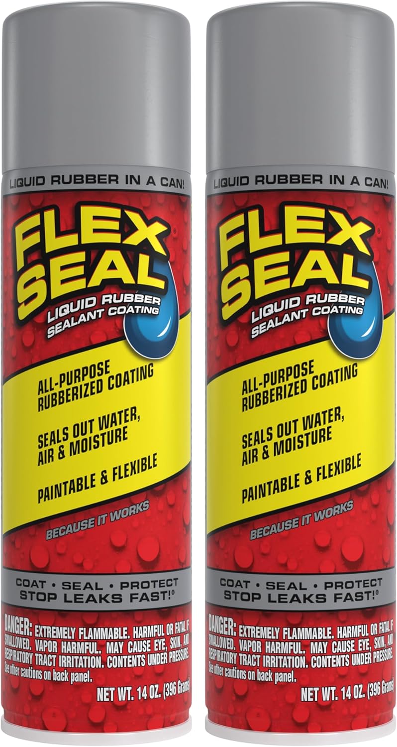 Flex Seal Liquid Rubber Sealant Coating - 14 oz, 2-Pack - Image 1