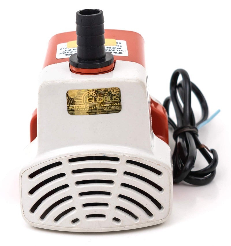 GLOBUS 1127 SUBMERSIBLE WATER PUMP 18 WATT (BLUE AND WHITE) WITH 2 PIN SOCKET AND TAPE (PACK OF 3) - Image 5