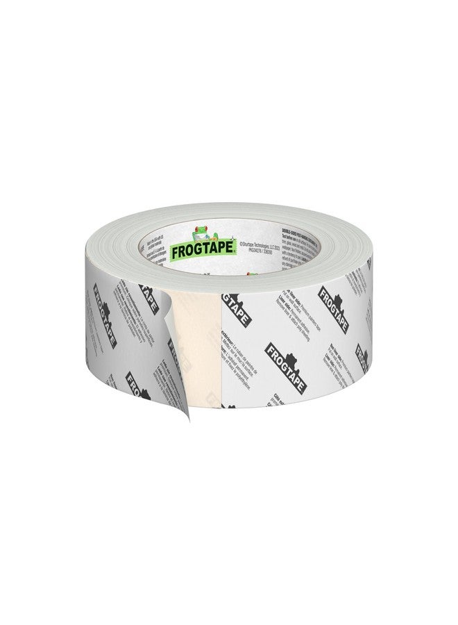 FrogTape DS 154 Premium Grade, Double-Sided Poly-Hanging Containment Tape, Sticks to Plastic Sheets, for Remodeling and Remediation, 36mm x 25yds, Natural, 1 Roll (243049) - Image 2