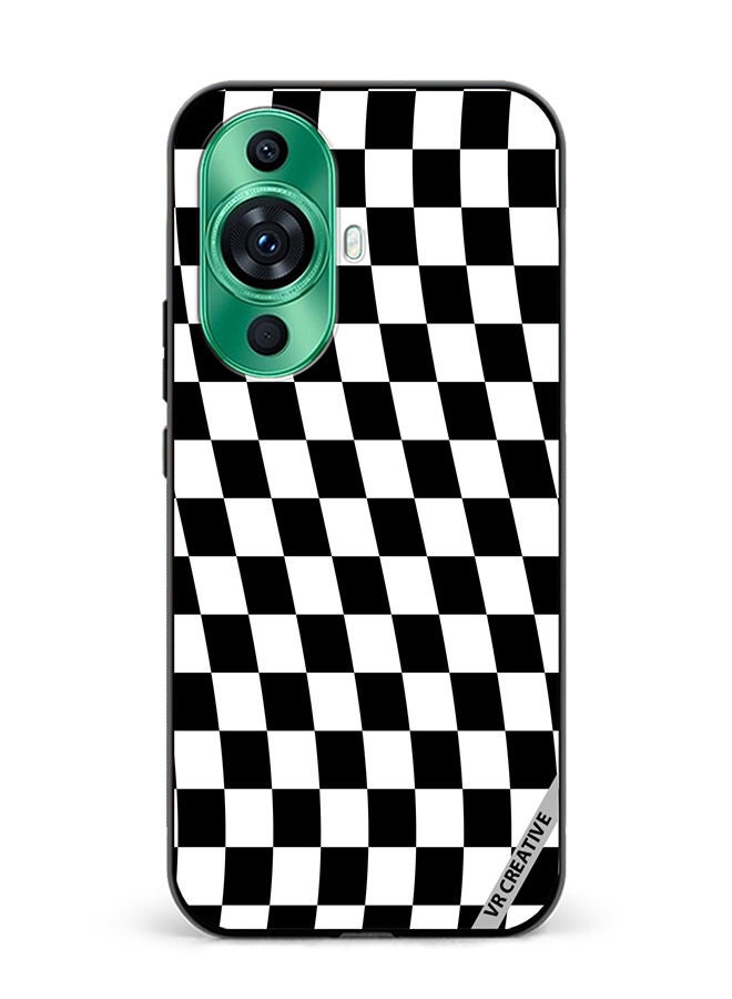 VR CREATIVE Protective Case Cover For Huawei nova 11 Pro Checkered Design Multicolour - Image 1