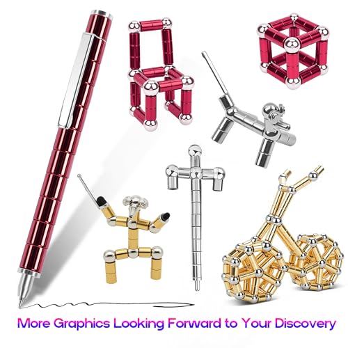 sicitu Fidget Pen Decompression Magnetic Pen Cool Fidget Toys for Stress and Anxiety Relief Sensory Toys Best Gifts for Teenage Boys Ideal Gift for 813 Years Old Novelty Gifts for Teen and Adults - Image 5