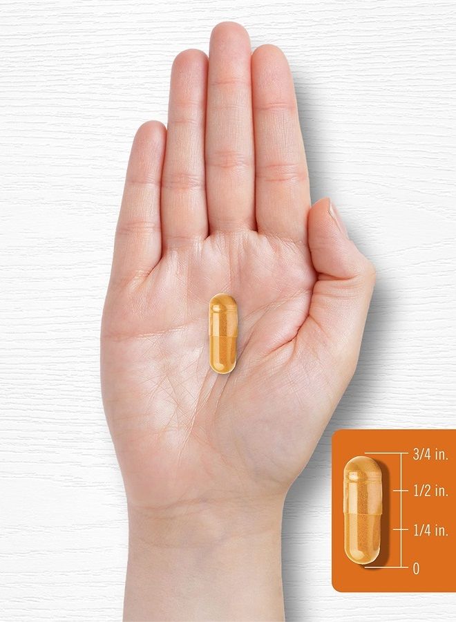 Carlyle Turmeric Supplement 3000mg | 90 Powder Capsules | Turmeric Curcumin with Black Pepper | Joint Support Complex with Bioperine | Non-GMO, Gluten Free - Image 4