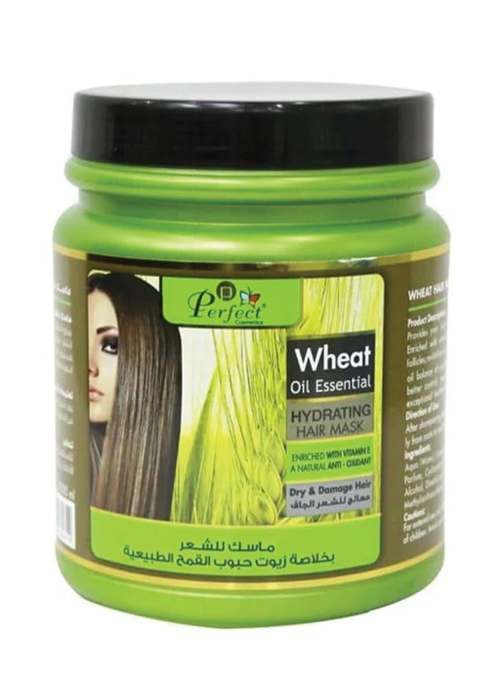 Perfect Wheat Oil Essential Hydrating Hair Mask - 1000 ml