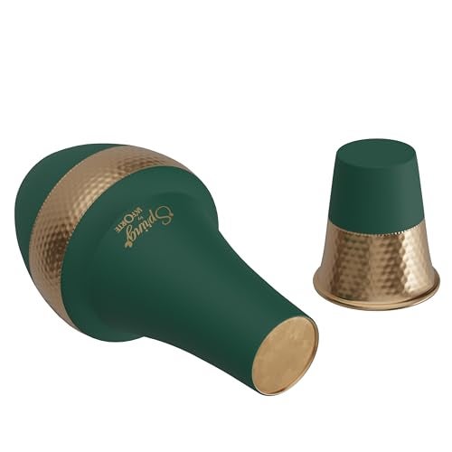 La' Forte Pure Copper Hammered Design Pitcher and Bedside Carafe, Lid can be Used as Glass for Drinking (1.4 LTR) Venus Jar Sea Green… - Image 2