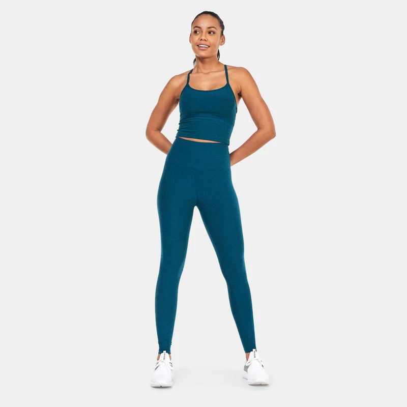 Beyond Yoga Women's Spacedye Slim Racerback Cropped Tank Top
