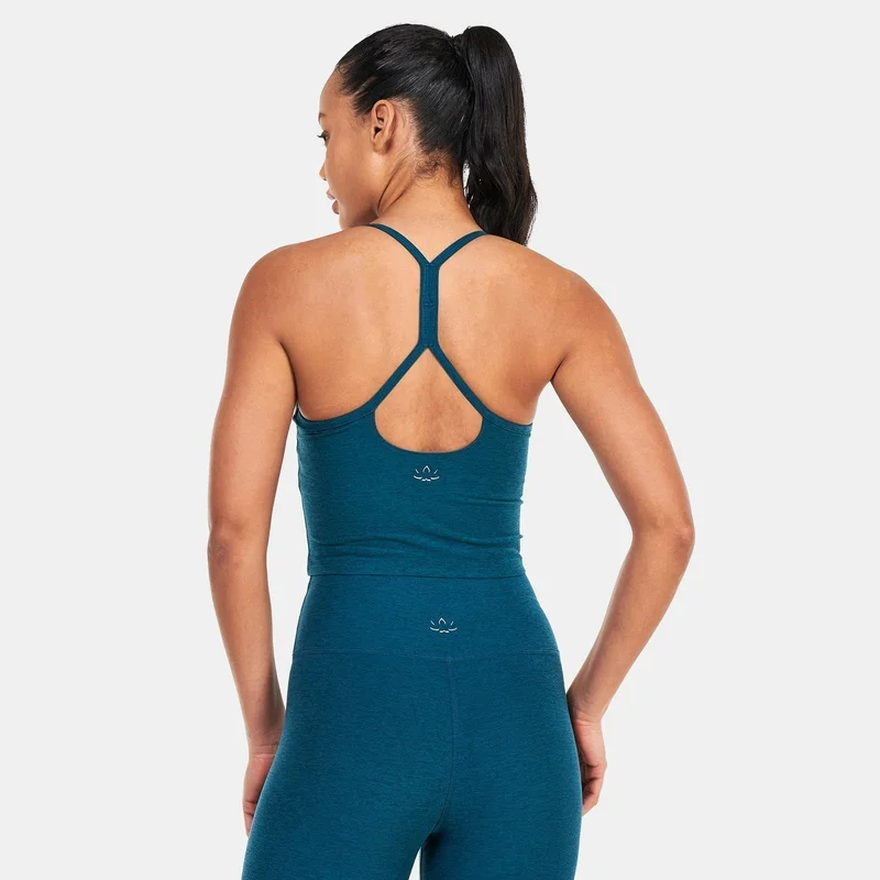 Beyond Yoga Women's Spacedye Slim Racerback Cropped Tank Top