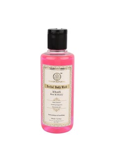 Khadi Natural Rose And Honey Body Wash 210ml  - Image 2