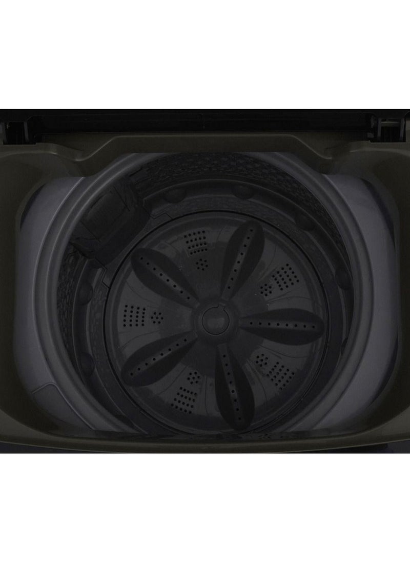 Fresh - Top Load Automatic Washing Machine, 7 Kg , Silver - F12SL-13518 - Image 1