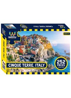 Webby Cinque Terre, Italy, Jigsaw Puzzle, 252 Pieces  - Image 1