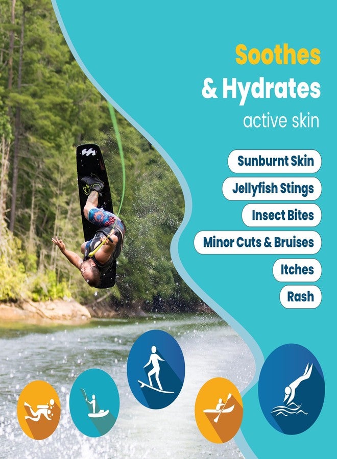 STREAM 2 SEA Sun & Sting Soothing Aloe Gel, Organic Aloe Vera Gel for Face & Body, After Sun Care & Sunburn Relief - Pack of 3 - Image 5