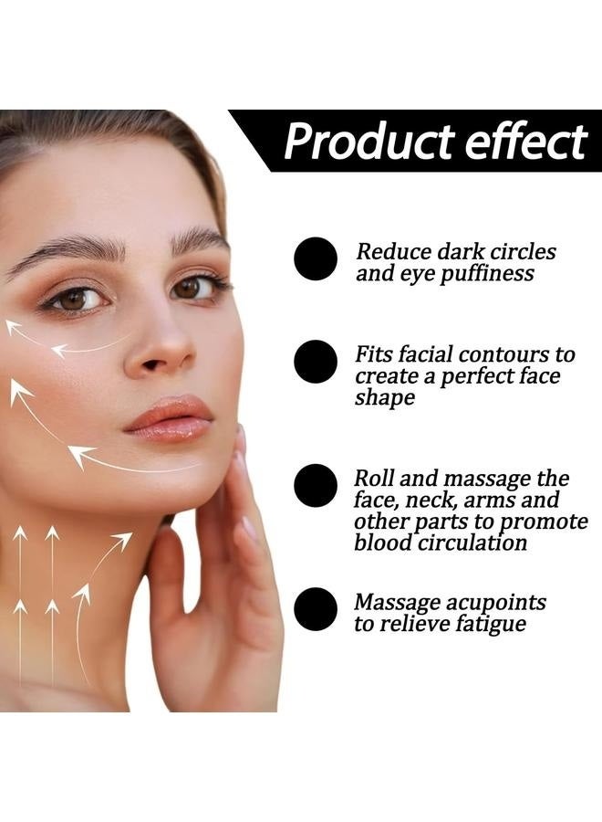 بكرة تجميل متعددة الوظائف من السيليكون للوجه، أدوات للعناية ببشرة الوجه، هدايا للنساء، تدليك الوجه والعينين، مدلك بكرة الوجه، أدوات تجميل مرطبة، مستلزمات التجميل - Image 5