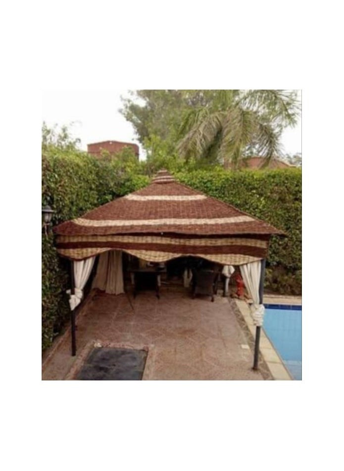 Egypt Antiques Henna date fences and pergolas for all activities, handmade, environmentally friendly, produced by Egypt Antiques, size 2 meters x 1 meter  - Image 4