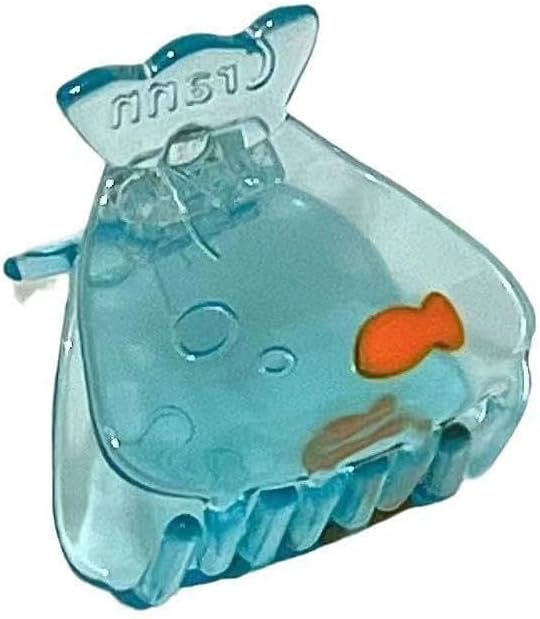 Fish Hair Claw for Women Girlsacetate claw clipCute Animal Hair Clip Korean Style Ocean Animal Party Small Acetate Hair Claw Clips and Hairs Accessories
