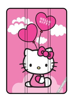 Protective Smart Folio Flip Case Cover For Apple Ipad Air (2020) Hello Kitty Design Multicolour