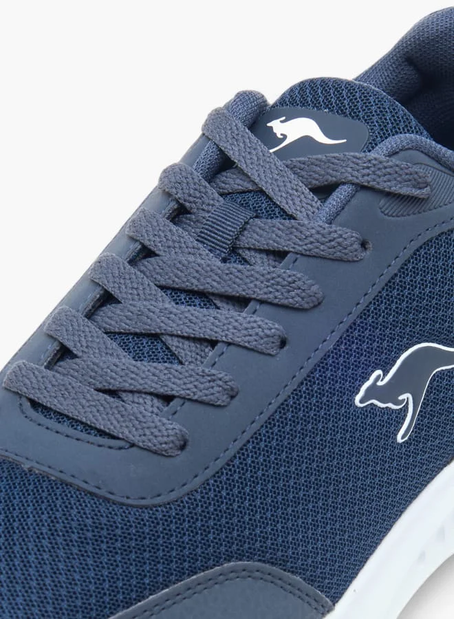 kangaROOS Men's Logo Detail Sports Shoes with Lace-Up Closure