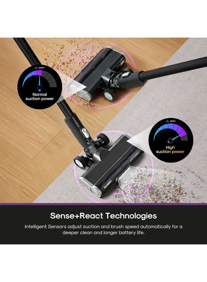 Eureka Cordless Vacuum Cleaner Lightweight, Power Suction for Hardwood Pet Hair ReactiClean 440 - Image 3