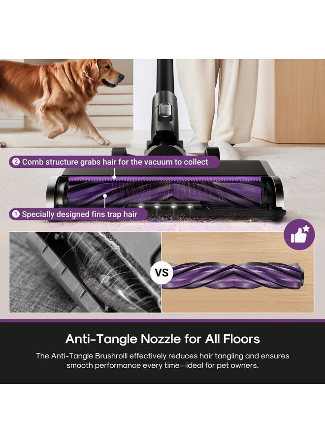 Eureka Cordless Vacuum Cleaner Lightweight, Power Suction for Hardwood Pet Hair ReactiClean 440 - Image 2