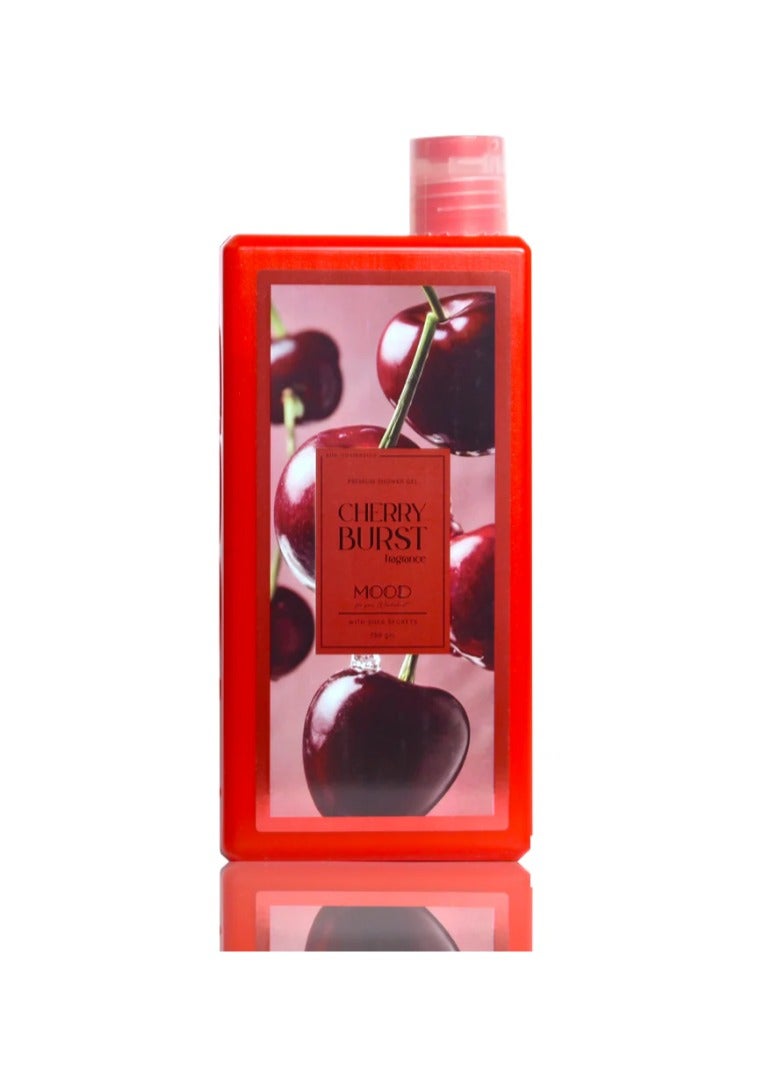 موود جل استحمام معطر برائحة الكرز - 750 جم