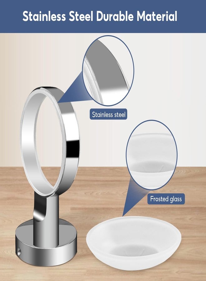 SWETON Wall Mounted Soap Holder Soap Rack for Bathroom &Kitchen Stainless Steel - Image 4