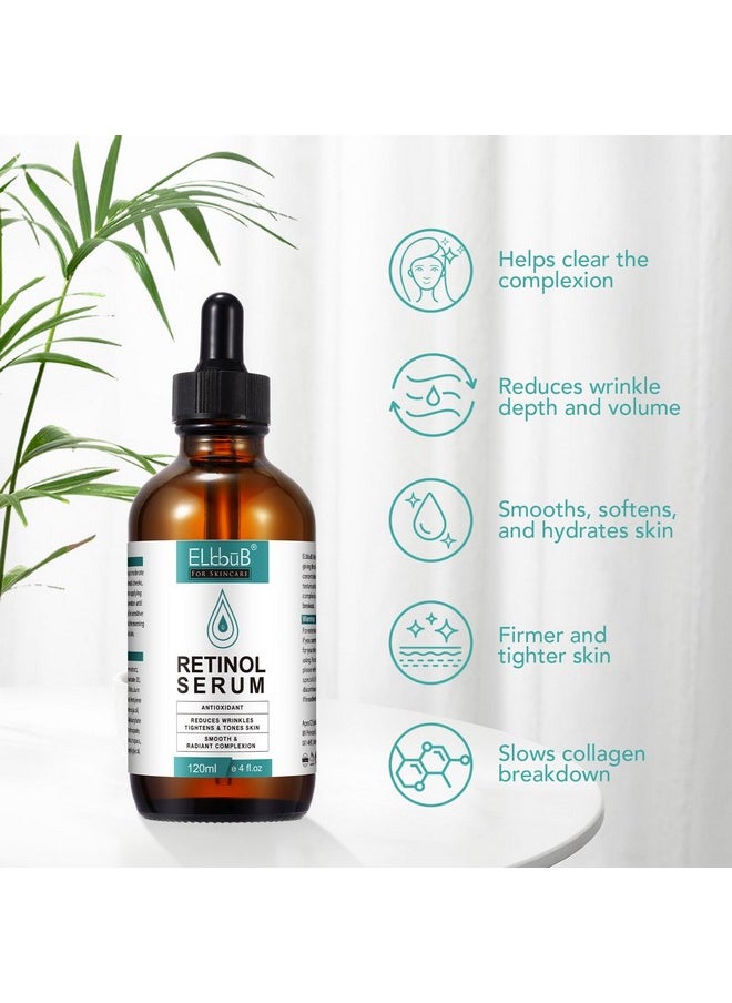 ELBBUB - Retinol Serum - Retinol Liposome Delivery System with Hyaluronic Acid and Vitamin E, Aloe, Anti Aging Retinol Serum for Skin Repair, Fine Line and Wrinkles - Image 1