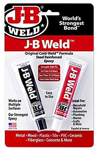 JB WELD ج-بي ويلد 8265S لاصق بارد معزز بالفولاذ مع مادة صلبة، 2 أونصة (1) - Image 3