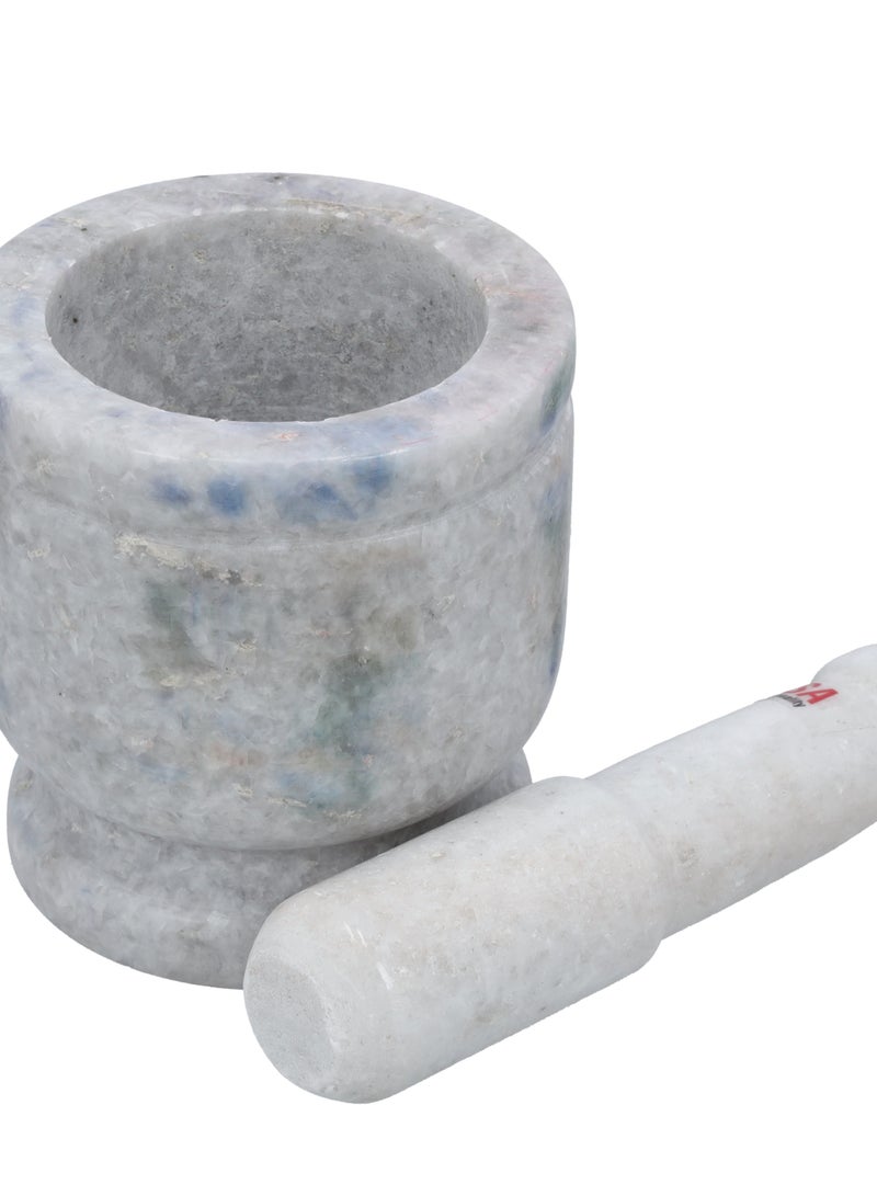 DELCASA Marble Grinding Bowl, Durable Marble Hand Mixer, DC2453  - Image 4