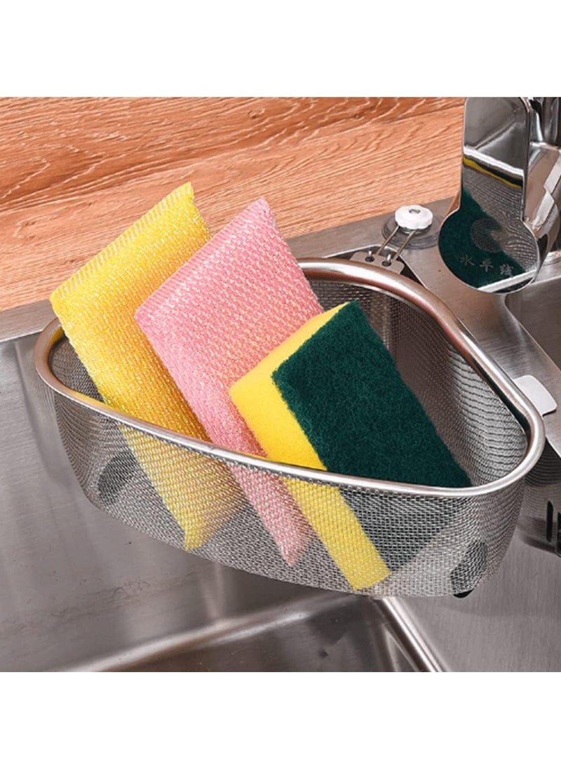 Oasisgalore Kitchen Sink Strainer – Triangle Food Catcher for Waste and Leftovers  - Image 3