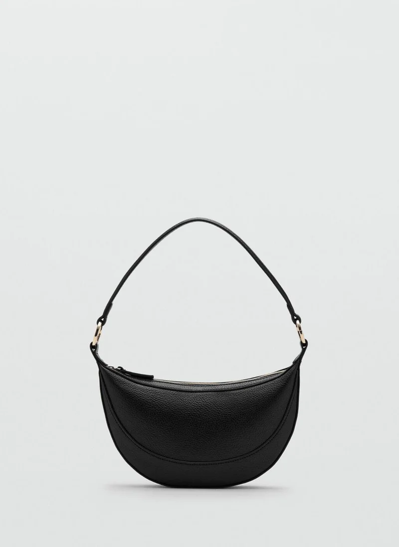 MANGO Oval shoulder bag