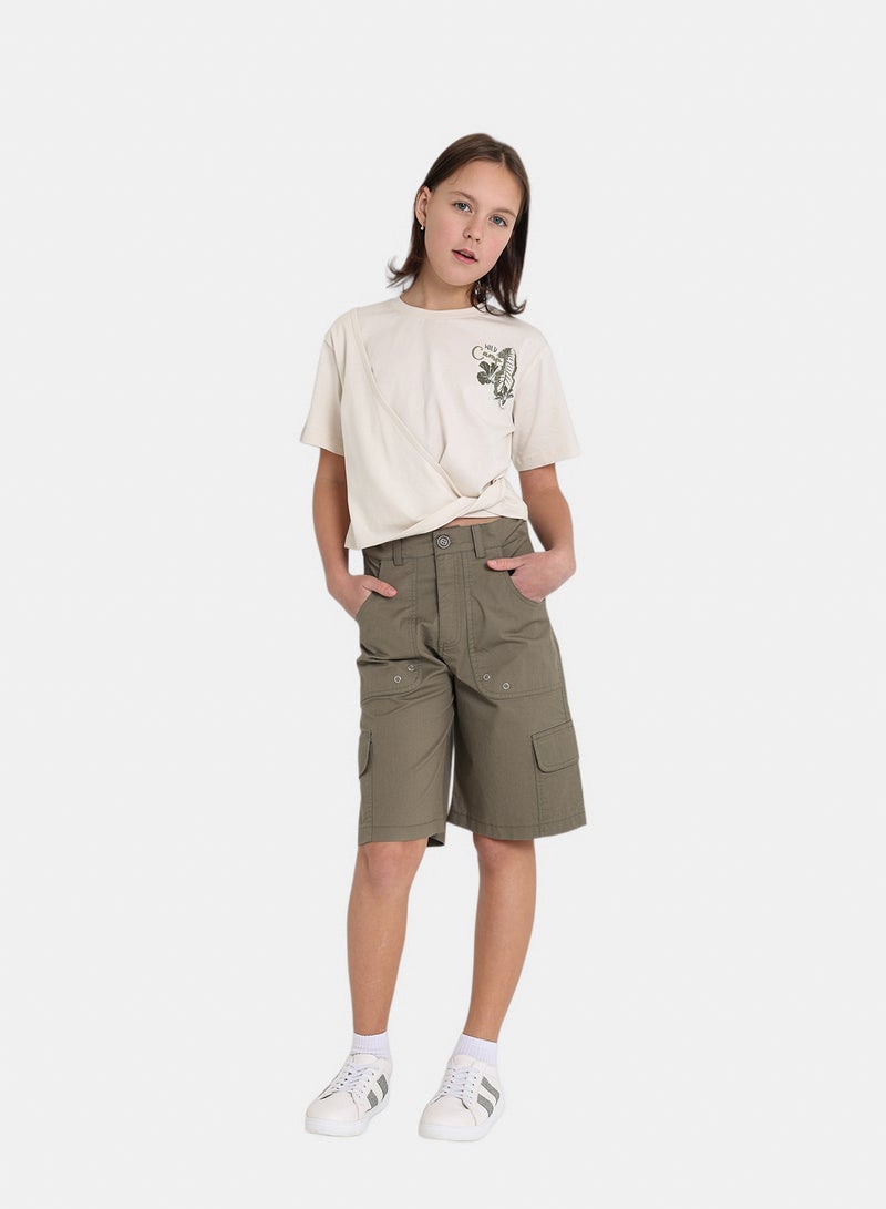 Junior Girls Cargo Pant - Image 3