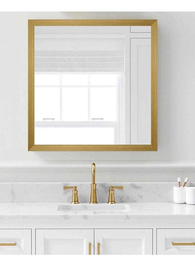 Reelyo Brushed Gold Imitation Metal Self-Adhesive Border Stickers 5m x 10cm for Wall Baseboard Door Window Frame Decoration Durable Home and Office Use - Image 5