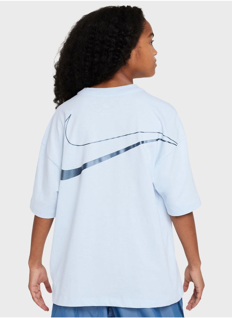 Nike - Youth Nsw Oversized Dance Your Move  T-Shirt - Image 1