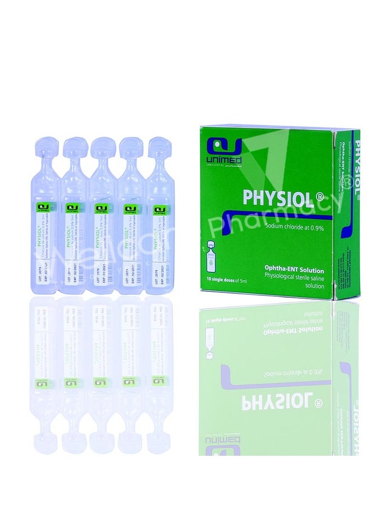 Phy-siol 0.9% Solution 5Ml -Pack Of 10