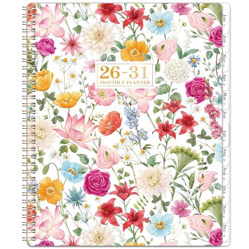 Lortarl 2026-2031 Monthly Planner/Calendar - 5 Year Monthly Planner 2026-2031 from Jul. 2026 - Jun. 2031, 9" x 11", 60 Months Calendar, Large 5 Year Planners with Tabs, Two-Side Pocket, Suitable for Long-Term Planning - Image 1