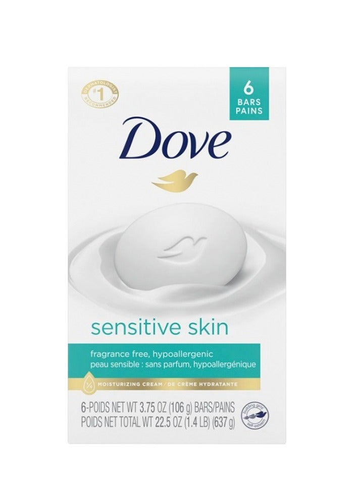 دوف صابونة سنسيتيف 106 جم × 6