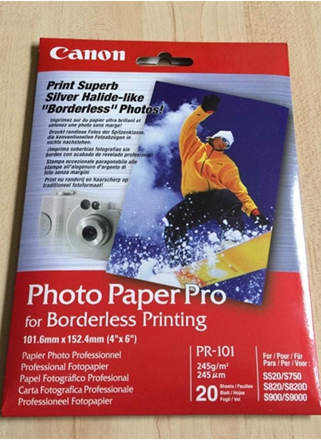 Pack Of 2 Canon Photo Paper Pro PR-101 - Super High Gloss 8 x 10 inch - pzsku/ZE41AFF7EF16817FF4E89Z/45/_/1726318469/536156b2-114d-497c-81b2-2ecb68ec9622