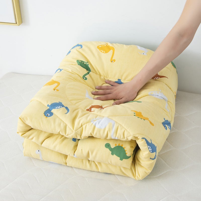 Children'S Quilt Washable Cotton Air-Conditioned Summer Quilt Kindergarten Nap Quilt Winter Quilt Core Student Thin Quilt - Image 5