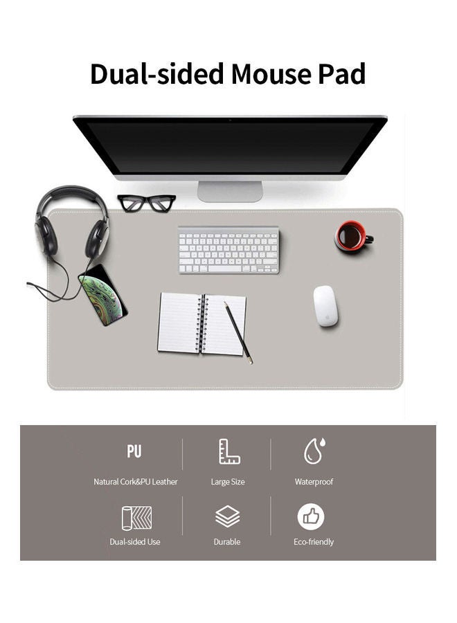 NIBEMINENT Double-Sided Mouse Pad Grey  - Image 5